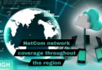 NetCom network coverage throughout the region