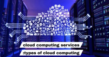 cloud computing services :types of cloud computing